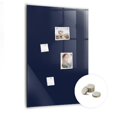 Magnetic board Dark navy blue color