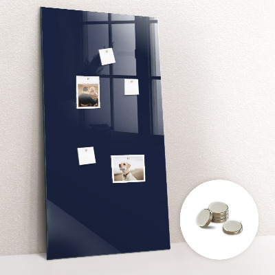 Magnetic board Dark navy blue color