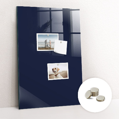 Magnetic board Dark navy blue color