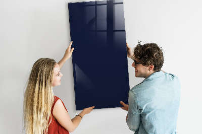 Magnetic board Dark navy blue color