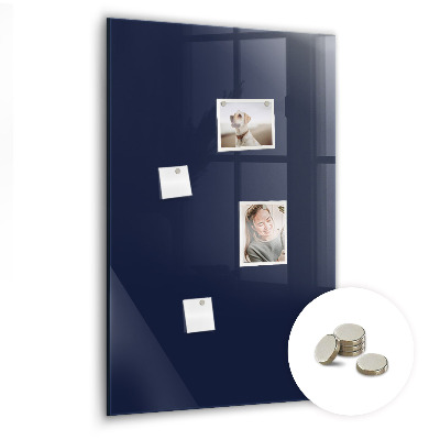 Magnetic board Dark navy blue color