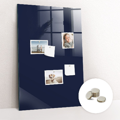 Magnetic board Dark navy blue color