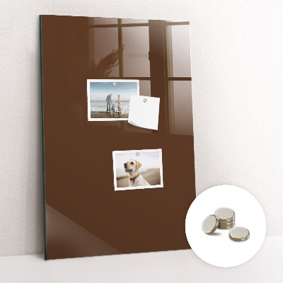 Magnetic board Brown color