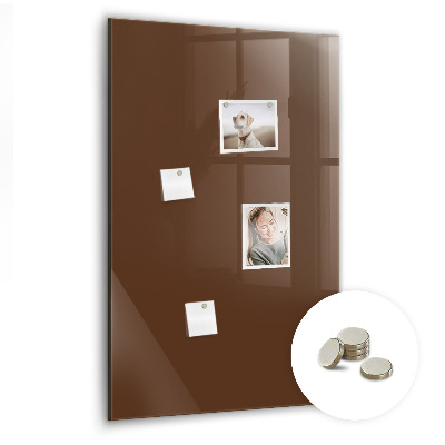 Magnetic board Brown color