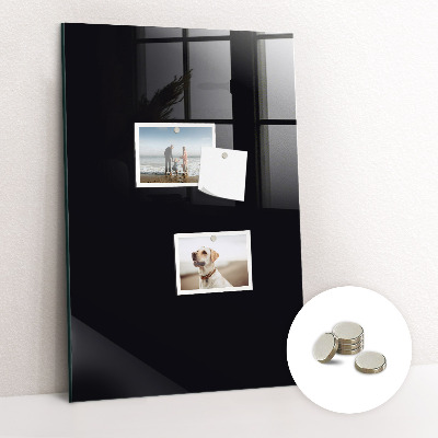 Magnetic board Black color