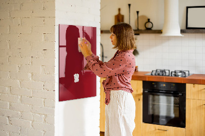 Magnetic board Red color