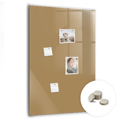 Magnetic board Dark beige color