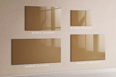 Magnetic board Dark beige color