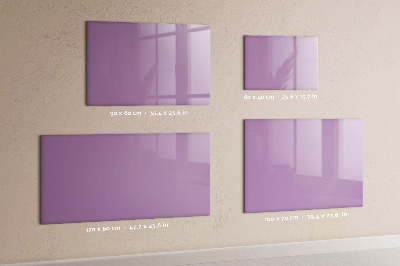 Magnetic board Lilac color