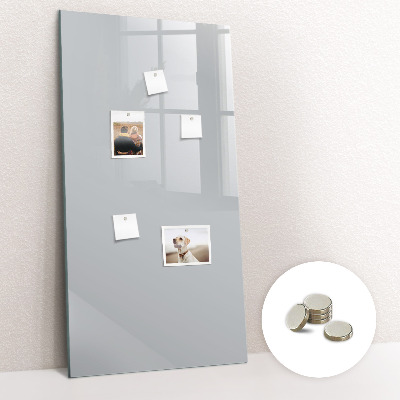 Magnetic board Bright gray color