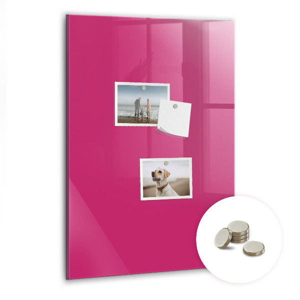 Magnetic board Strong pink color