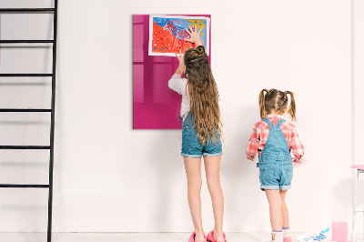 Magnetic board Strong pink color