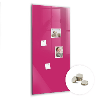 Magnetic board Strong pink color