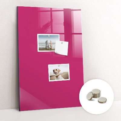 Magnetic board Strong pink color