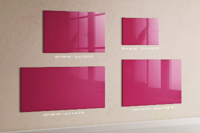 Magnetic board Strong pink color