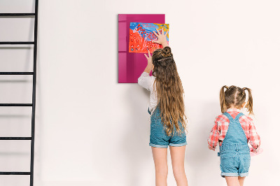 Magnetic board Strong pink color