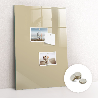 Magnetic board Beige colour