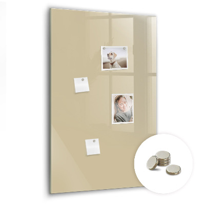 Magnetic board Beige colour