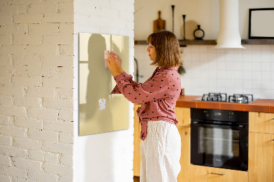 Magnetic board Cream color