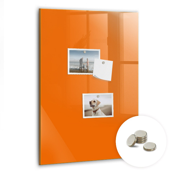 Magnetic board Orange color