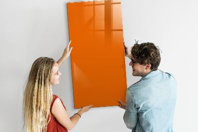 Magnetic board Orange color