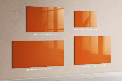 Magnetic board Orange color