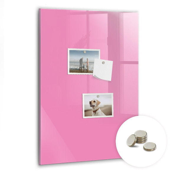 Magnetic board Pink color