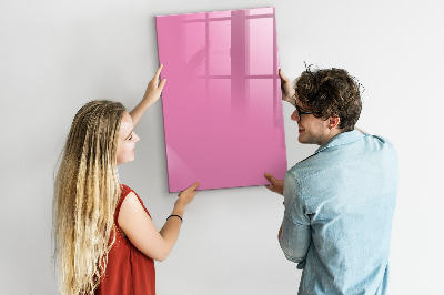 Magnetic board Pink color