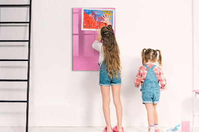 Magnetic board Pink color