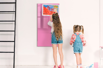 Magnetic board Pink color