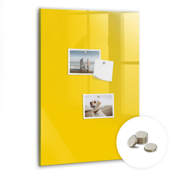 Magnetic board Light yellow color