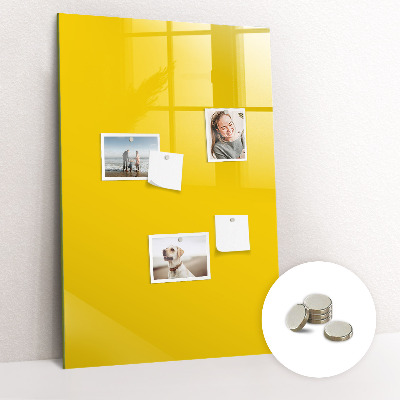 Magnetic board Light yellow color