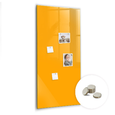 Magnetic board Golden-yellow color