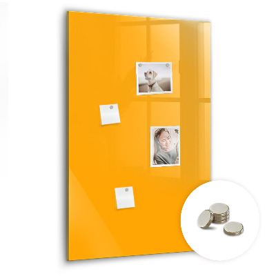 Magnetic board Golden-yellow color