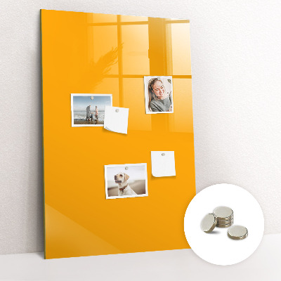 Magnetic board Golden-yellow color