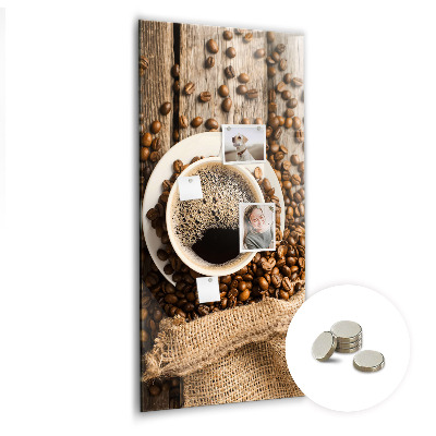 Magnetic pin board Coffee