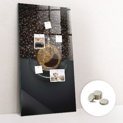 Magnetic pin board Coffee