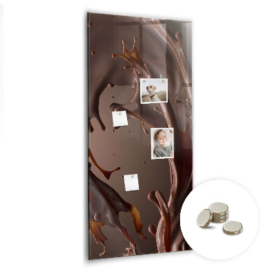 Magnetic pin board Chocolate milk
