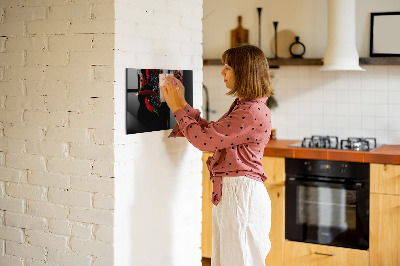 Magnetic board for wall Peppers in the water