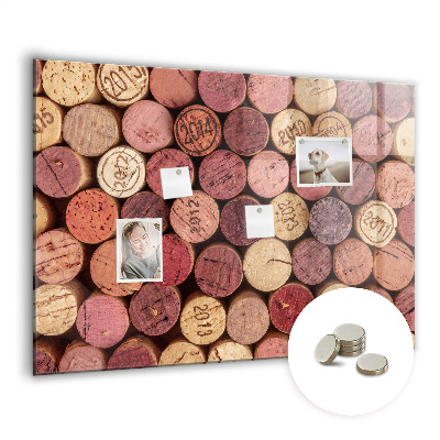 Magnetic wall board Wine traffic jams