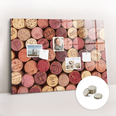 Magnetic wall board Wine traffic jams