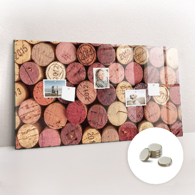 Magnetic wall board Wine traffic jams