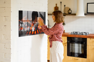 Magnetic wall board Grate