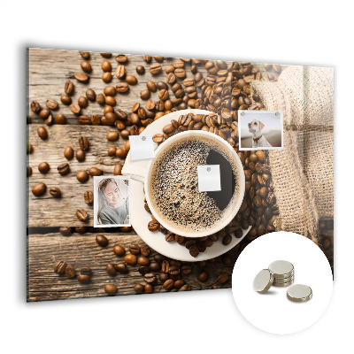 Magnetic board for wall Sack of coffee