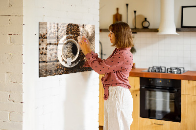 Magnetic board for wall Sack of coffee