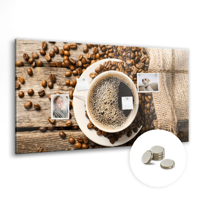 Magnetic board for wall Sack of coffee