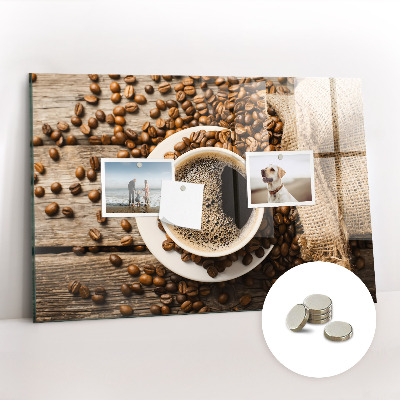 Magnetic board for wall Sack of coffee