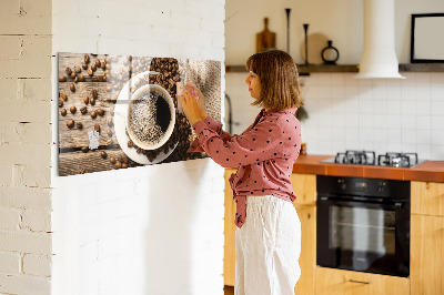 Magnetic board for wall Sack of coffee