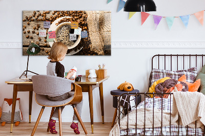 Magnetic board for wall Sack of coffee