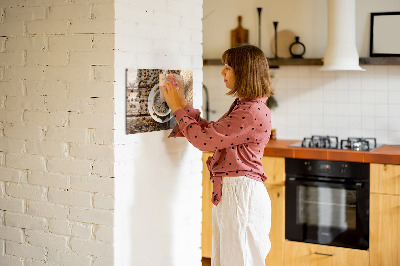 Magnetic board for wall Sack of coffee